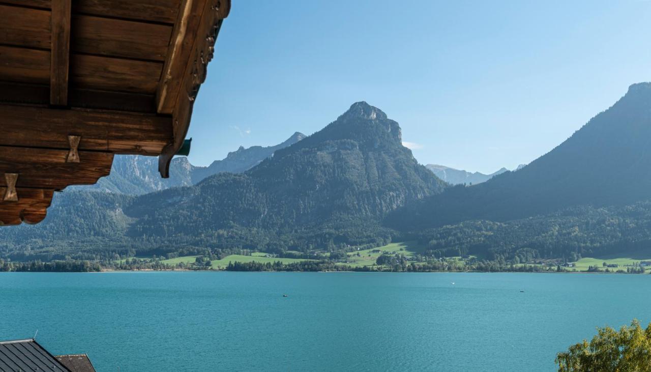 Aberseeblick Pension Ellmauer Saint Wolfgang Buitenkant foto