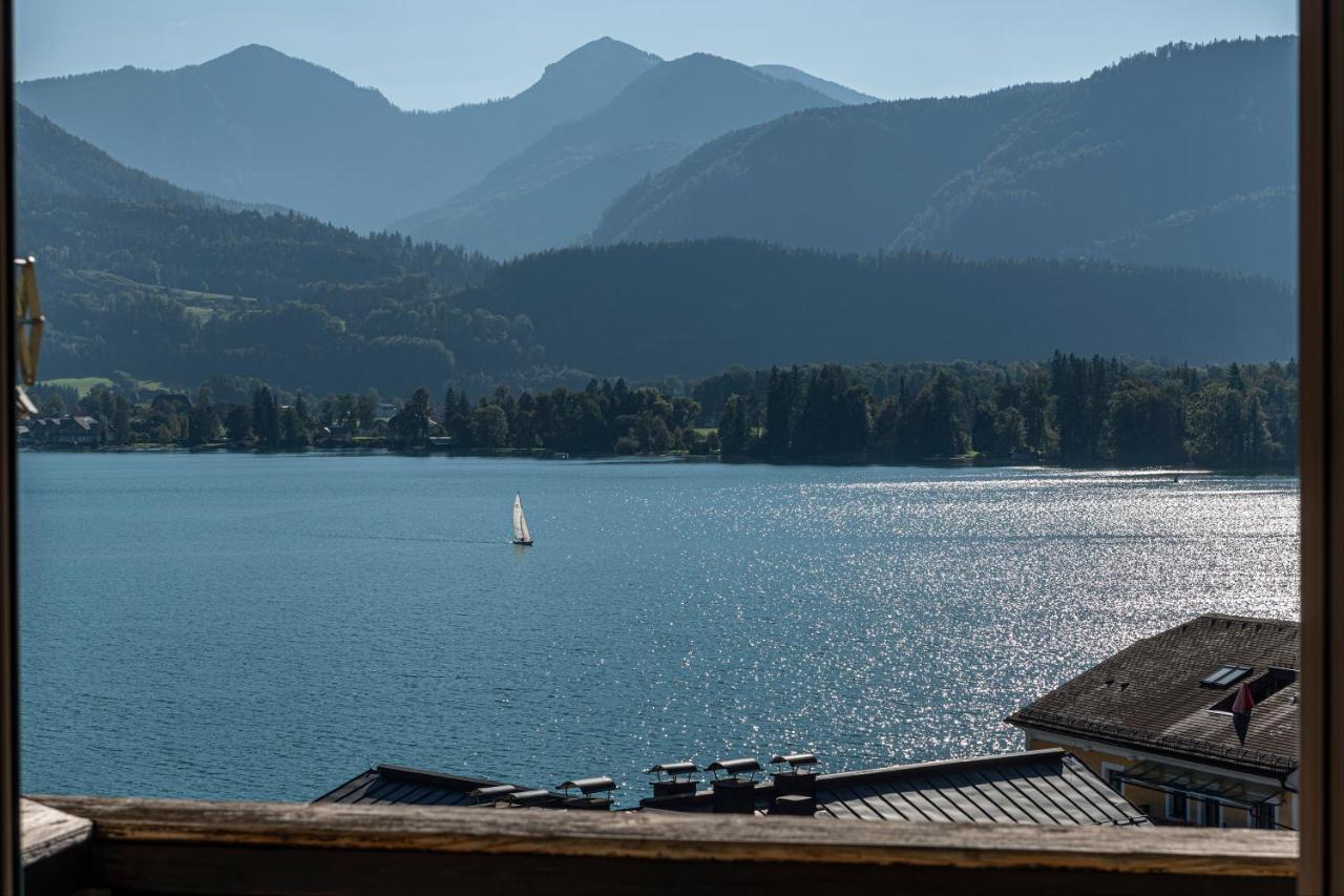 Aberseeblick Pension Ellmauer Saint Wolfgang Buitenkant foto