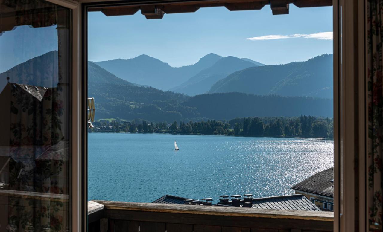 Aberseeblick Pension Ellmauer Saint Wolfgang Buitenkant foto