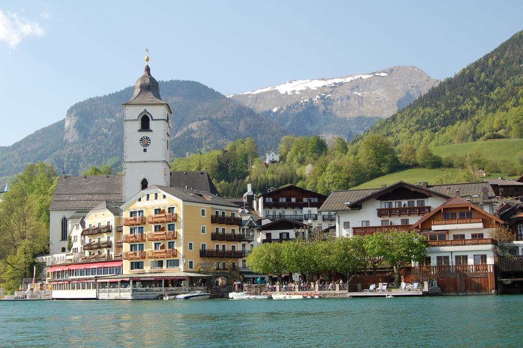 Aberseeblick Pension Ellmauer Saint Wolfgang Buitenkant foto