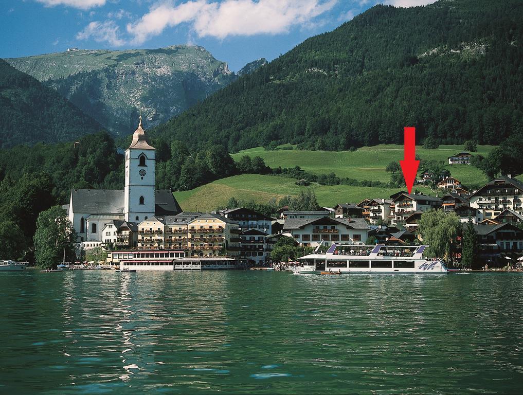 Aberseeblick Pension Ellmauer Saint Wolfgang Buitenkant foto