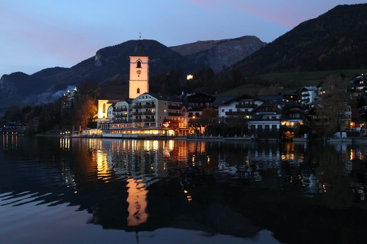Aberseeblick Pension Ellmauer Saint Wolfgang Buitenkant foto